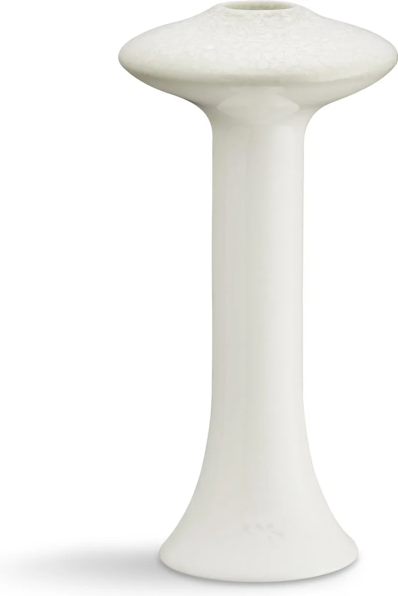 Ahlmann Kandelaar - 18 cm - Licht Groen/Wit by Kähler in Licht groen – product photo