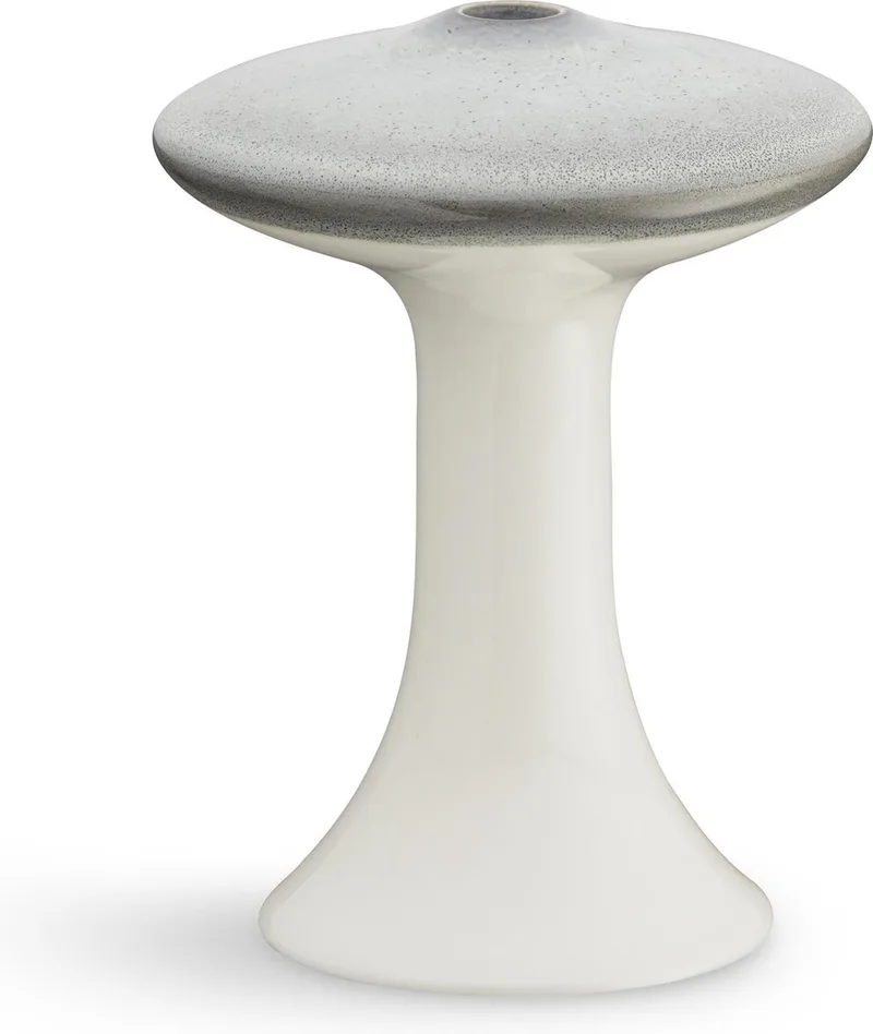 Ahlmannn - Kandelaar - 12 cm - Grijs/Wit by Kähler in Wit – product photo