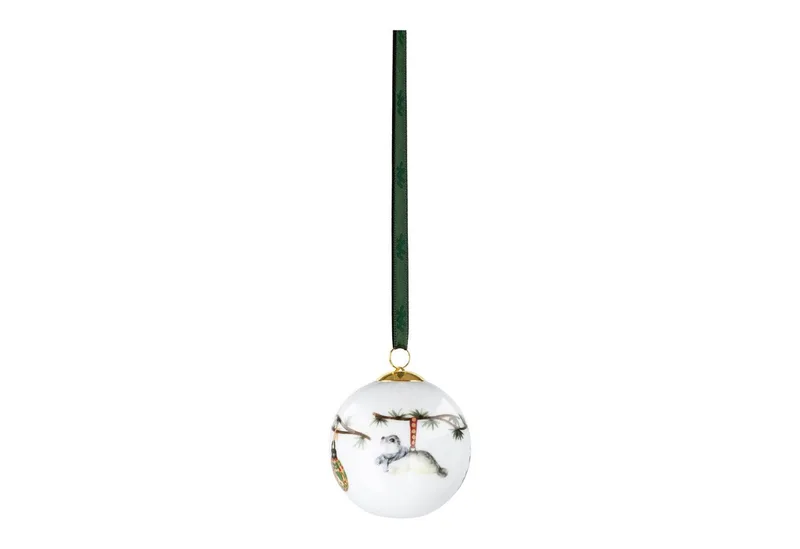 Christbaumschmuck Kähler Hammershøi Christmas Kugel 2026 Ø6 cm by Kähler in Weiß – product photo