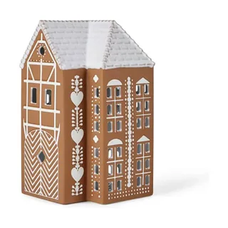 Gingerbread Laterne groß 17cm Braun by Kähler – product photo 2 of 4