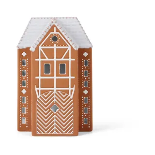 Gingerbread Laterne groß 17cm Braun by Kähler – product photo 1 of 4
