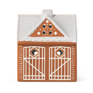 Gingerbread Lichthaus Christmas barn 11,5 cm de Kähler – photo du produit 5 sur 5