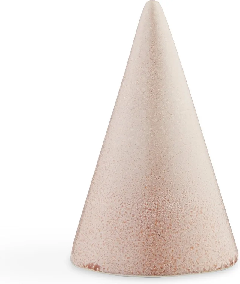 Glazed Cone - 11 cm van Kähler in Zalm – productfoto