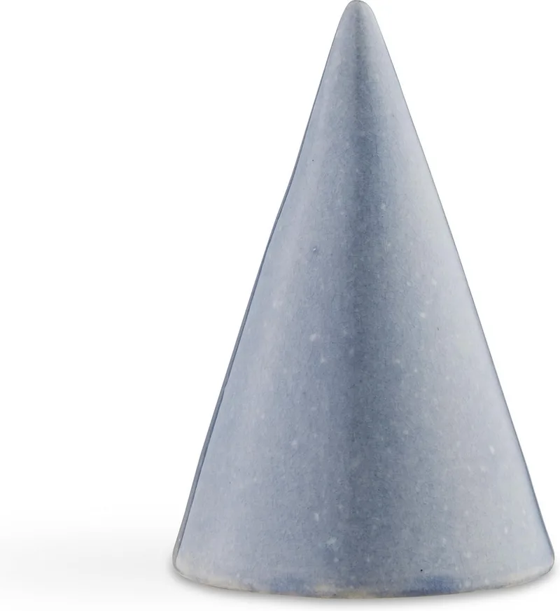 Glazed Cone - 15 cm by Kähler in Blauw – product photo