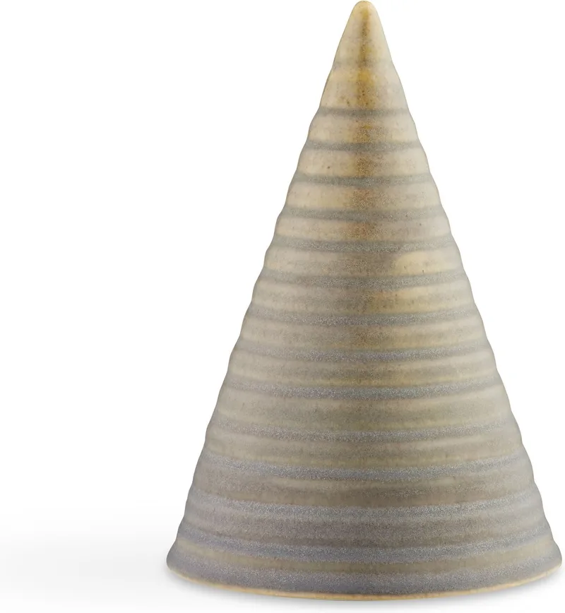 Glazed Cone - 15 cm de Kähler en Geel/Grijs – photo du produit
