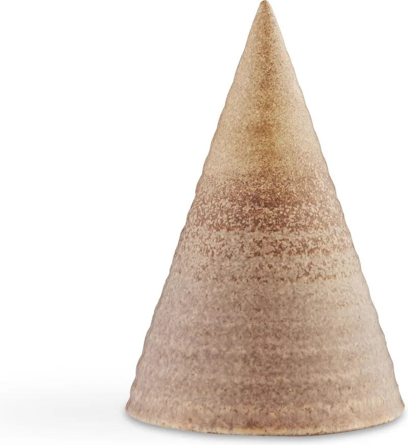 Glazed Cone - 15 cm - Steen van Kähler in Terracotta – productfoto