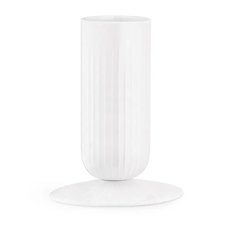 Hammershøi Blockkerzenhalter 14,5cm Weiß de Kähler – photo du produit