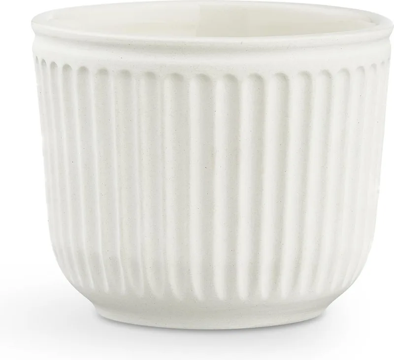 Hammershøi Bloempot - Ø 11 cm - Hoogte 9 cm - Keramiek by Kähler in Wit – product photo