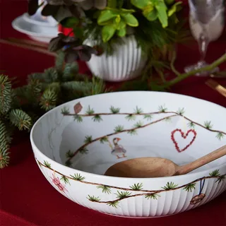 Hammershøi Christmas Schale Ø30cm Weiß by Kähler – product photo 3 of 3