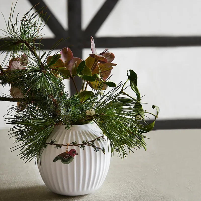 Hammershøi Christmas Vase 13cm by Kähler – product photo 2 of 3