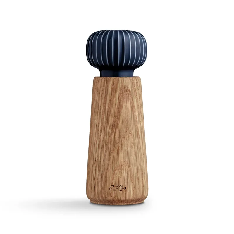 Hammershøi Gewürzmühle groß Indigo från Kähler – produktbild