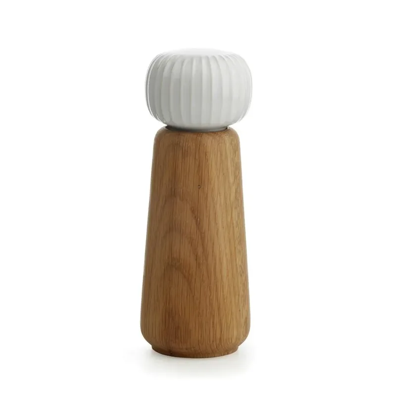 Hammershøi Gewürzmühle groß Weiß by Kähler – product photo 1 of 5