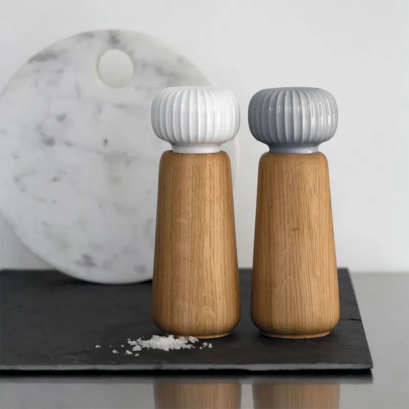 Hammershøi Gewürzmühle groß Weiß by Kähler – product photo 2 of 5