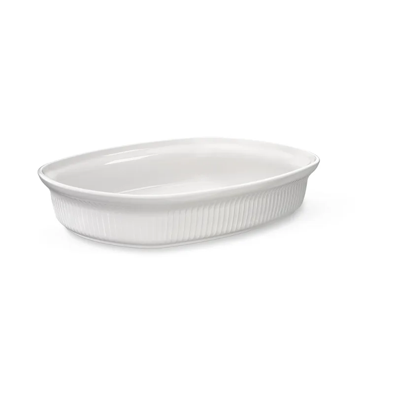 Hammershøi Ovnfast fad 32x24 cm hvid fra Kähler – produktbillede
