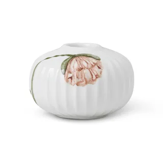 Hammershøi Poppy Kerzenhalter Ø7,5cm Weiß de Kähler – photo du produit 1 sur 2