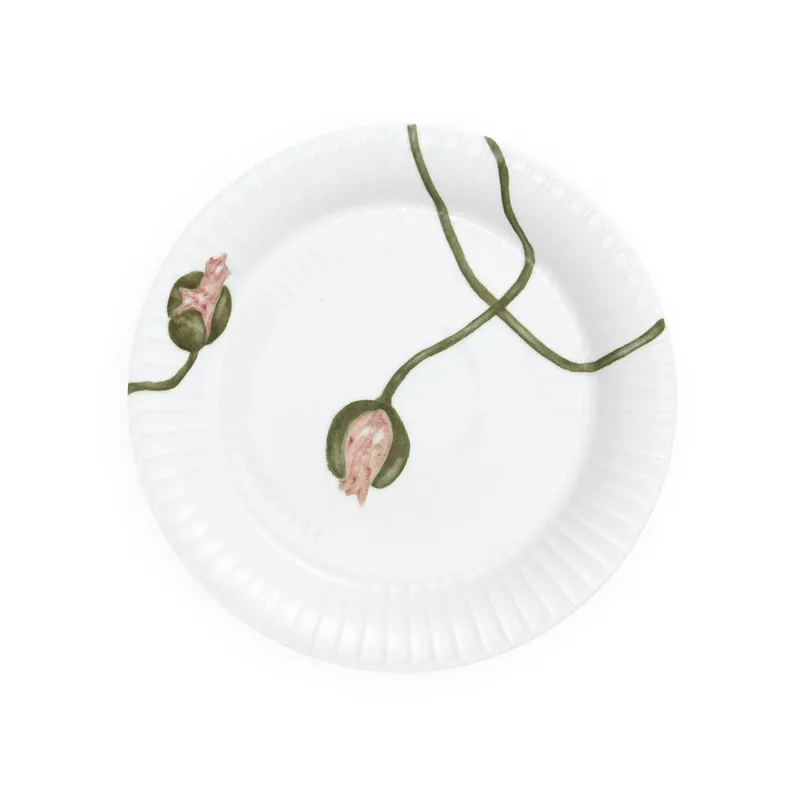 Hammershøi Poppy kleiner Teller 19cm Weiß de Kähler – photo du produit