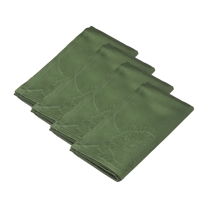 Hammershøi Poppy Stoffserviette 45 x 45cm 4er Pack Grün by Kähler – product photo