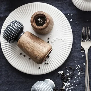 Hammershøi Salz- und Pfeffermühle klein Anthrazitgrau by Kähler – product photo 2 of 3