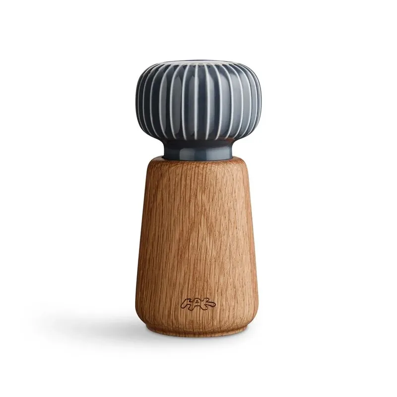 Hammershøi Salz- und Pfeffermühle klein Anthrazitgrau by Kähler – product photo
