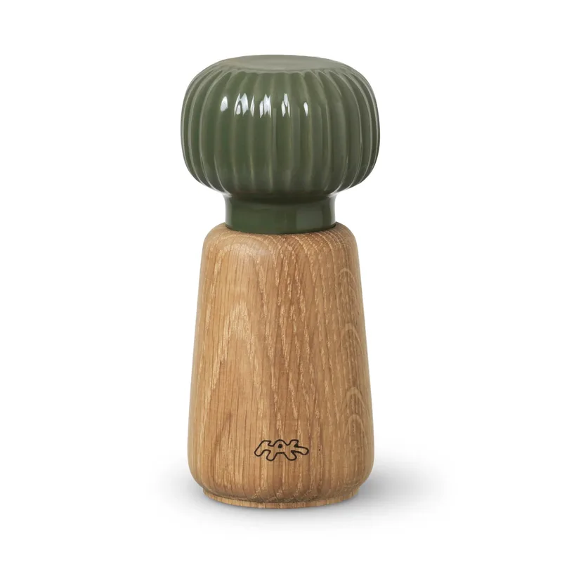 Hammershøi Salz- und Pfeffermühle klein Dunkelgrün by Kähler – product photo
