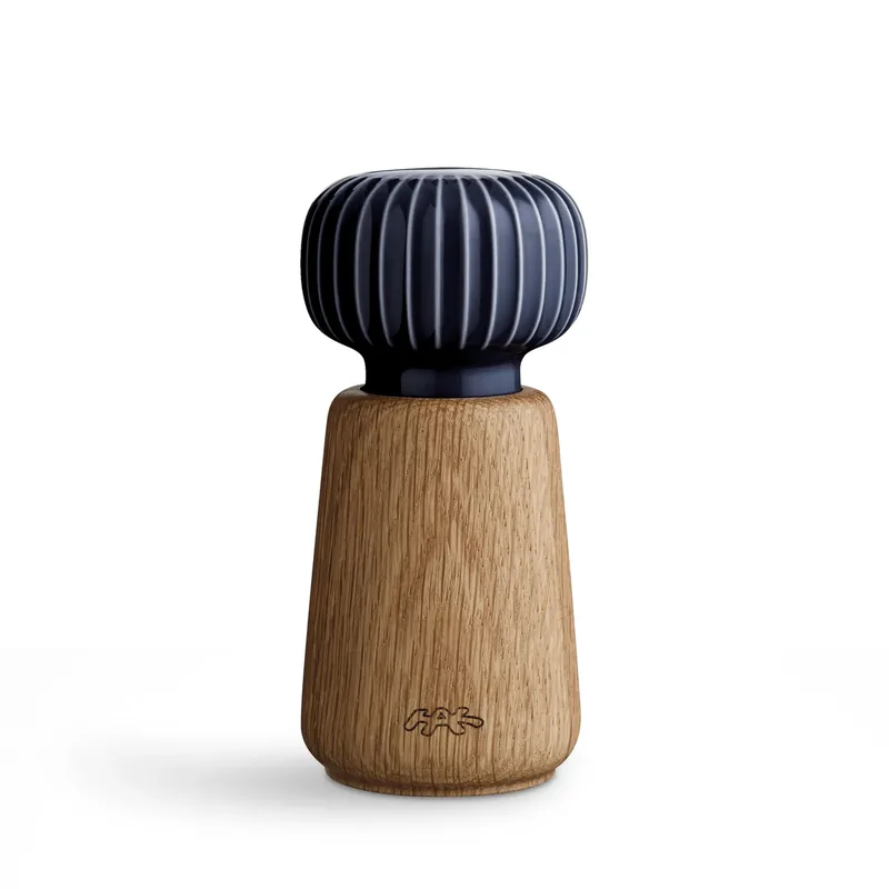 Hammershøi Salz- und Pfeffermühle klein Indigo by Kähler – product photo