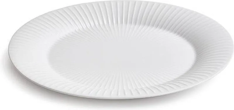 Hammershøi Serveerbord - Ø 40 cm - Keramiek von Kähler in Wit – Produktfoto