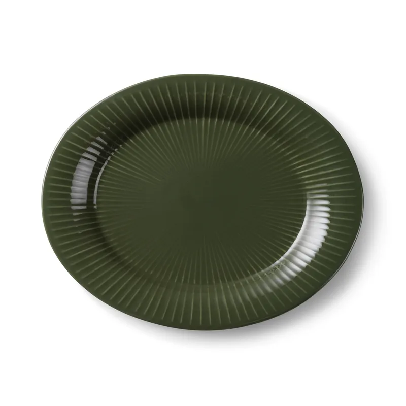 Hammershøi Servierteller Dunkelgrün by Kähler – product photo