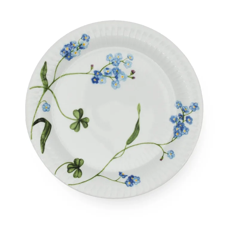 Hammershøi Summer Teller Ø22 cm Forget me not de Kähler – photo du produit
