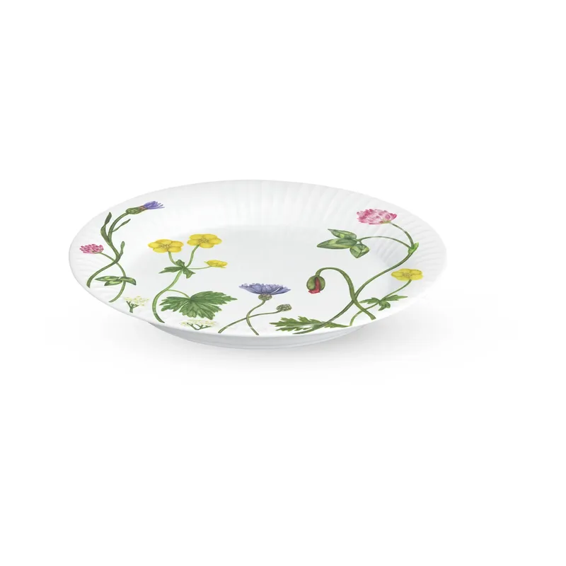 Hammershøi Summer Teller Ø22 cm Wild flowers by Kähler – product photo