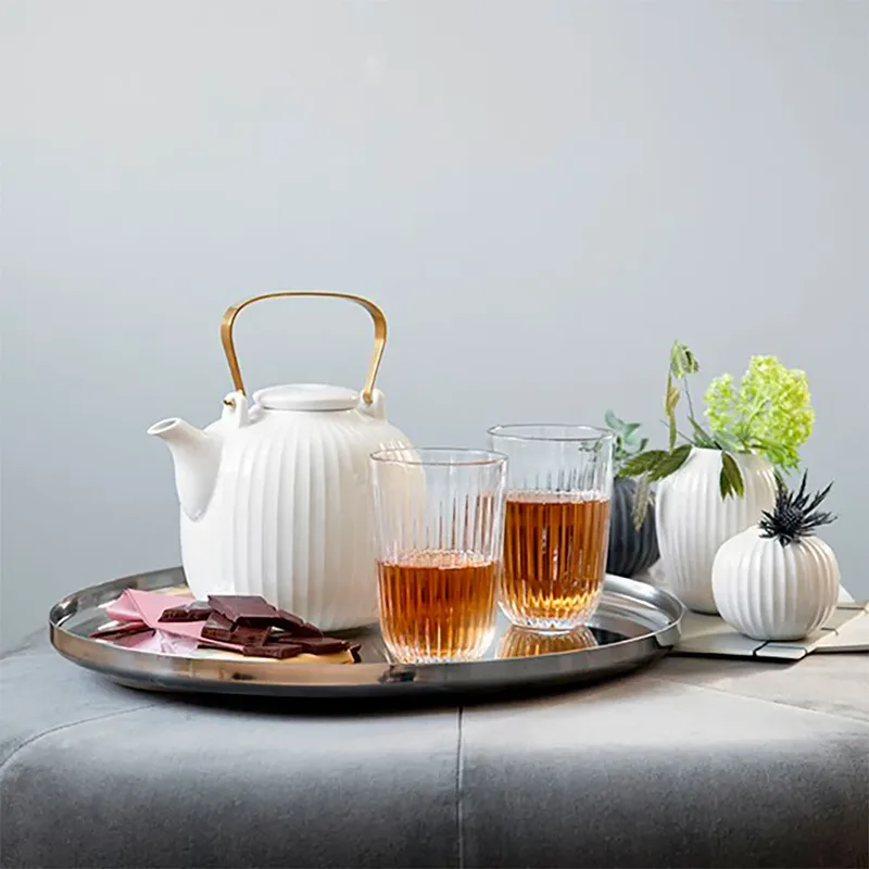 Hammershøi Teekanne Weiß van Kähler – productfoto 3 van 4