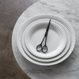 Hammershøi Teller weiß Ø 22cm de Kähler – photo du produit 5 sur 5