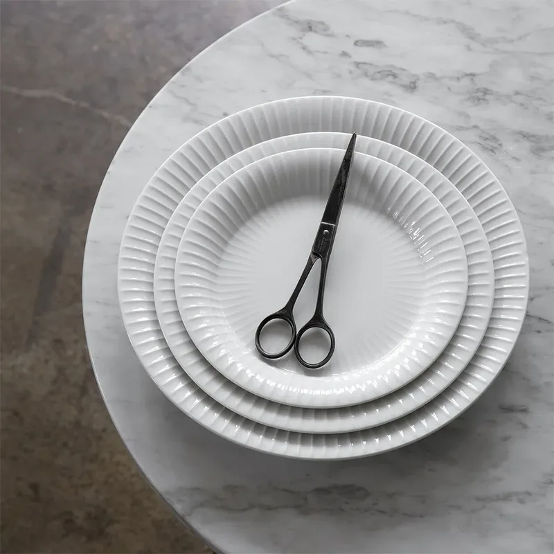 Hammershøi Teller weiß Ø 22cm de Kähler – photo du produit 5 sur 5
