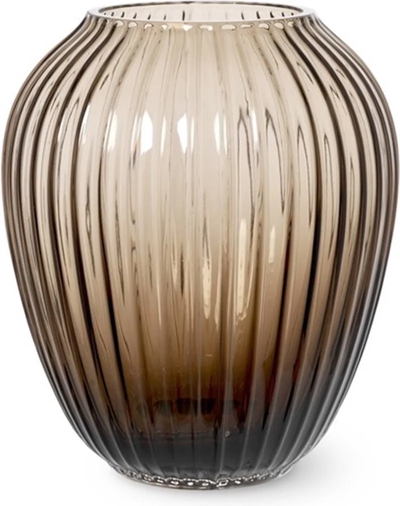 Hammershoi vaas H18.5cm glas de Kähler en Walnut – photo du produit