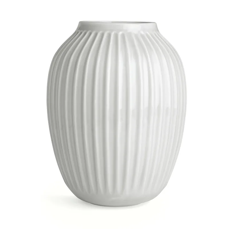 Hammershøi Vase groß Weiß de Kähler – photo du produit