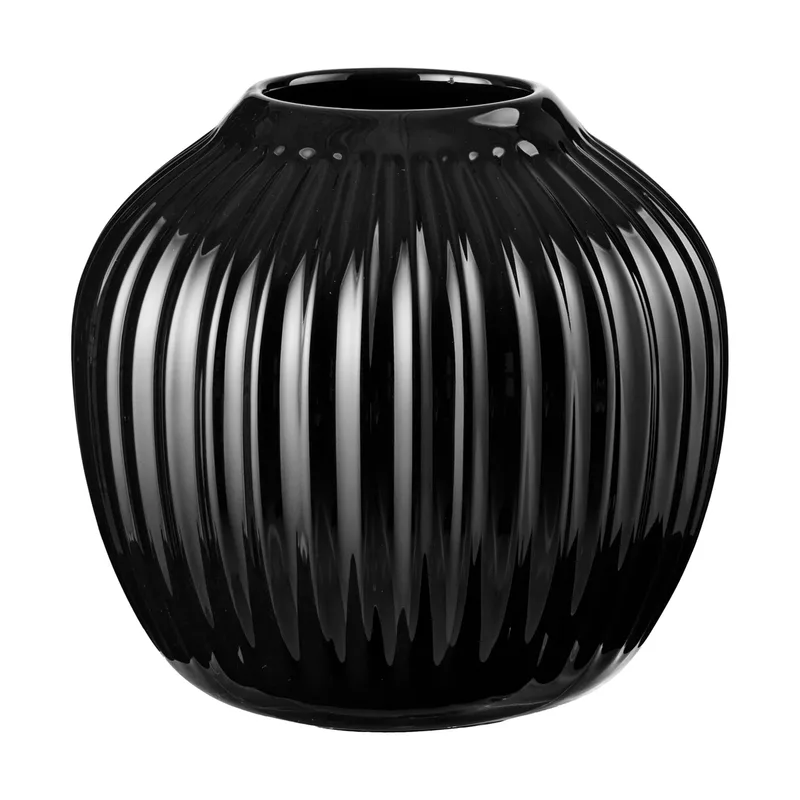 Hammershøi Vase klein Schwarz de Kähler – photo du produit