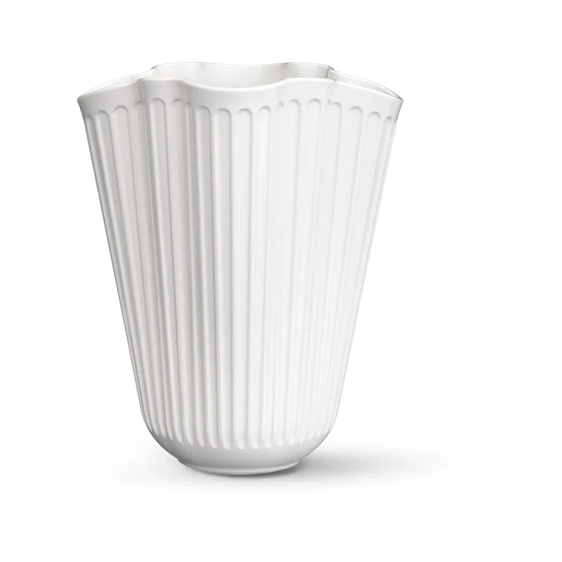 Hammershøi Vase unfold Weiß, 16,5 cm by Kähler – product photo