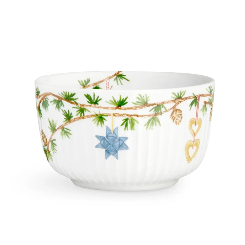 Hammershøi Weihnachtsschale Ø12cm Weiß van Kähler – productfoto