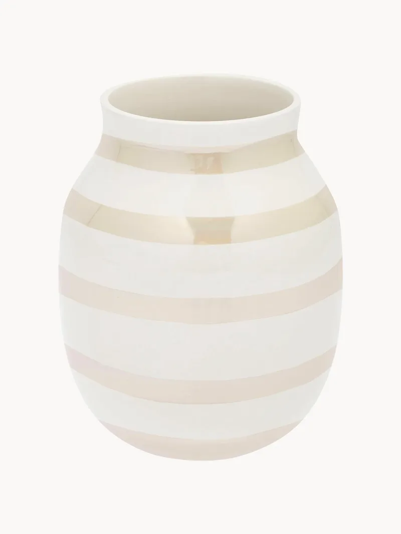 Handgemaakte keramische vaas Omaggio, H 20 cm von Kähler – Produktfoto