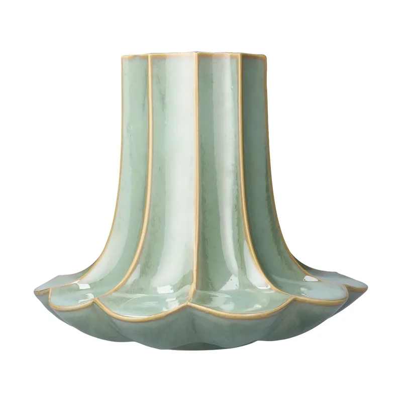 Kantarell Vase Grün, 20,5 cm by Kähler – product photo