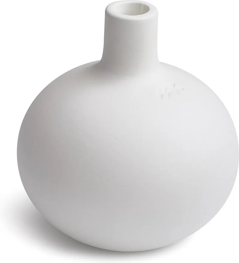 KD 161617 Globo Kandelaar 16,5 cm fra Kähler i Wit – produktbillede