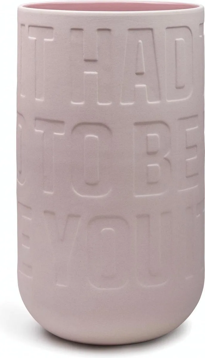 Love Song Vase H 30 cm von Kähler in Roze – Produktfoto