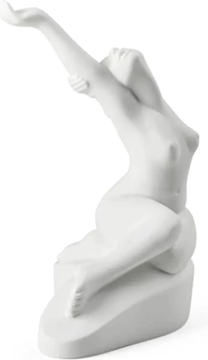 Moments of Being beeld H22.5cm Heavenly porselein von Kähler in Wit – Produktfoto