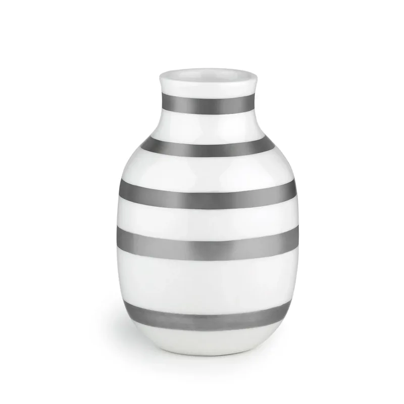 Omaggio Vase silber Klein by Kähler – product photo