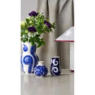 TWollee Vase 10,5cm Blau van Kähler – productfoto 3 van 5