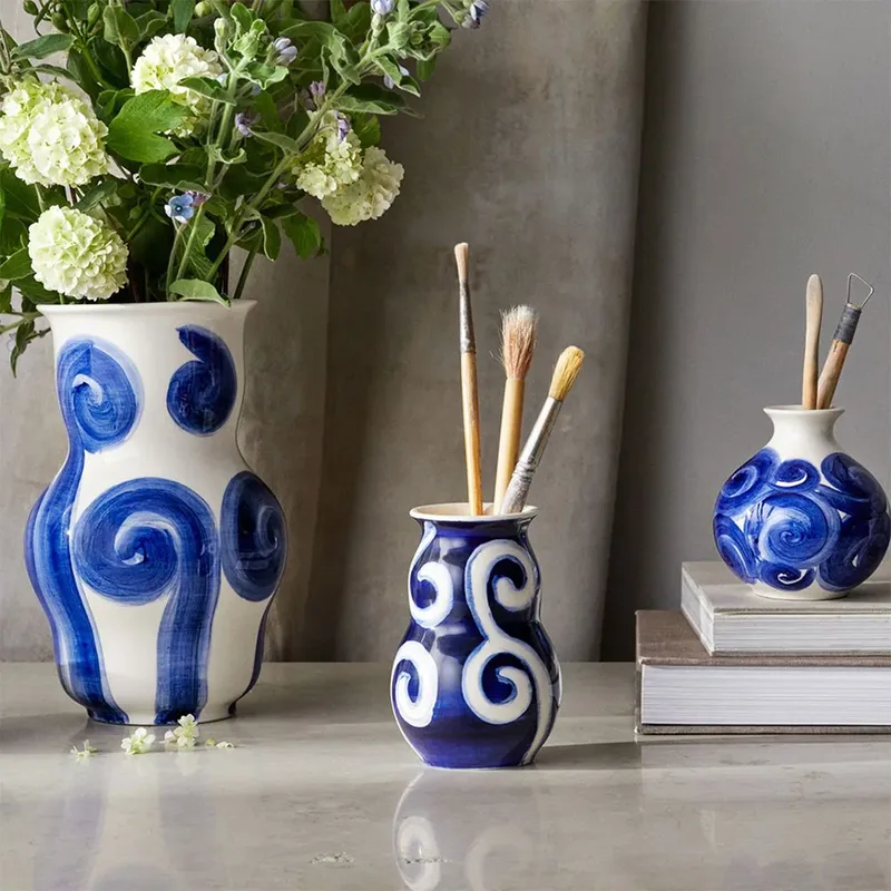 TWollee Vase 10,5cm Blau van Kähler – productfoto 2 van 5