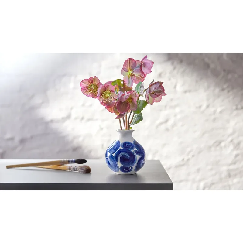 TWollee Vase 10,5cm Blau van Kähler – productfoto 4 van 5