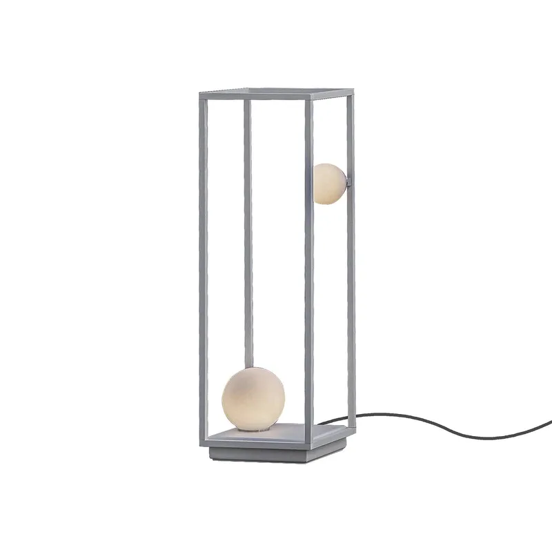 Abachina LED-gulvlampe 2-lys hvid 70cm fra Karman i Hvid – produktbillede