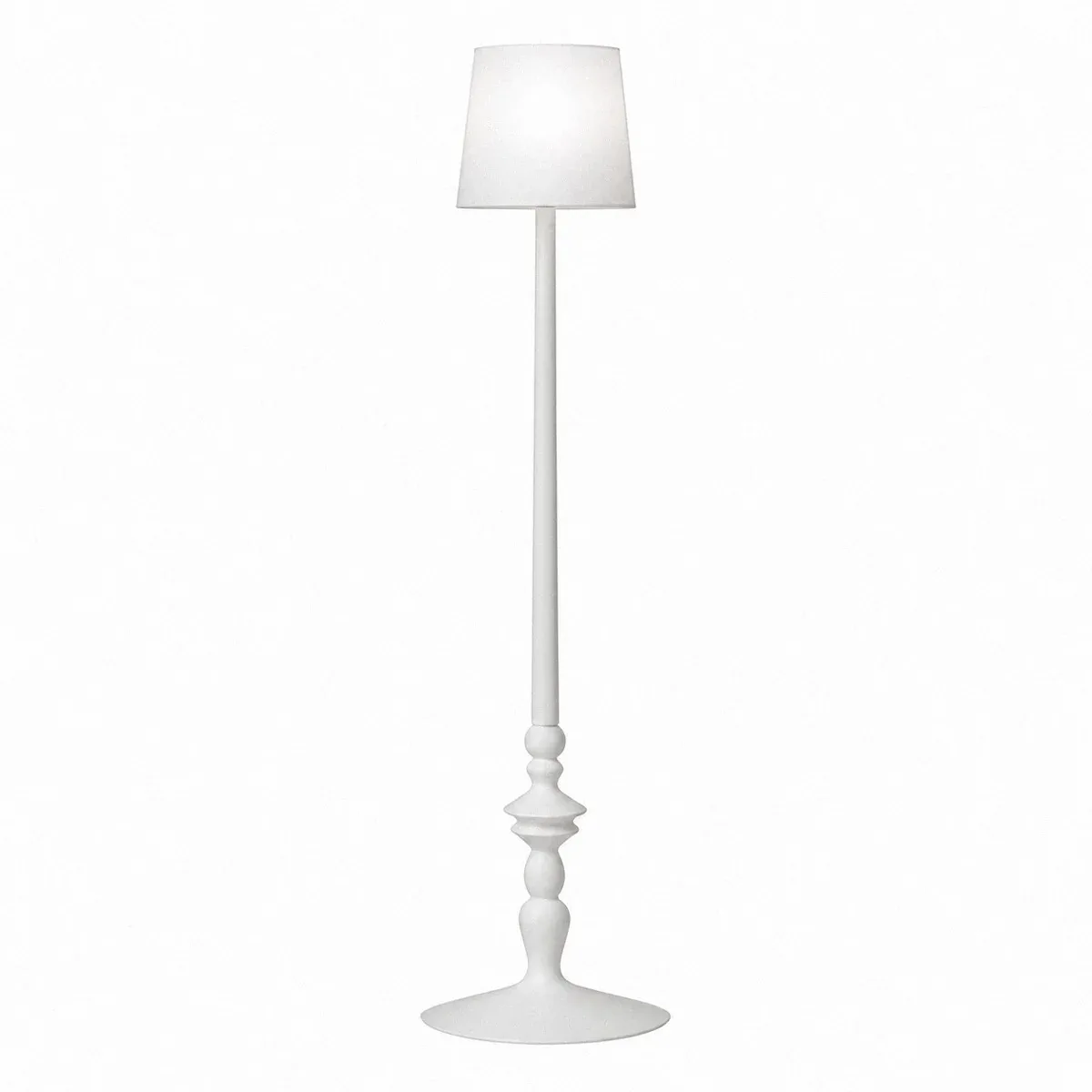 Alì e Babà H6025CBS vloerlamp Glanzend Wit de Karman – photo du produit