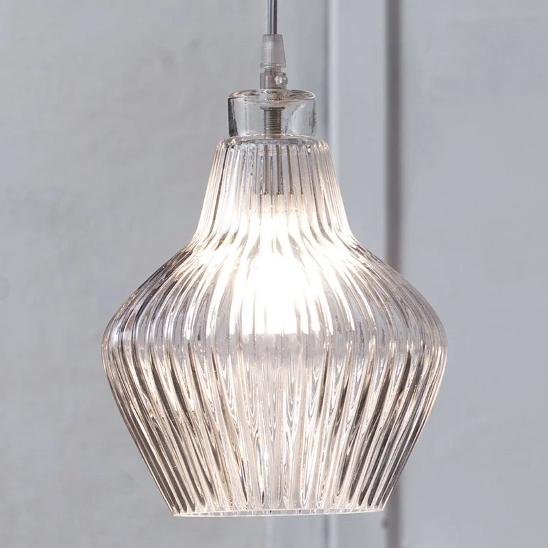 Cerunavolta - glazen hanglamp mondgeblazen van Karman in Helder – productfoto