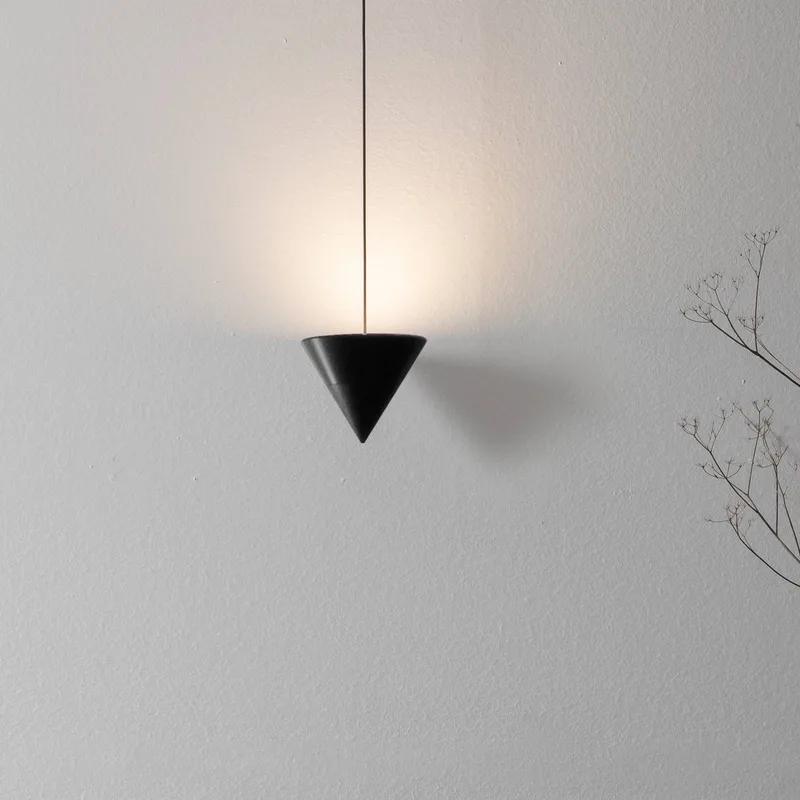 Filomena LED hanglamp 1-lamp 2.700K Ø11cm by Karman in Mat zwart – product photo